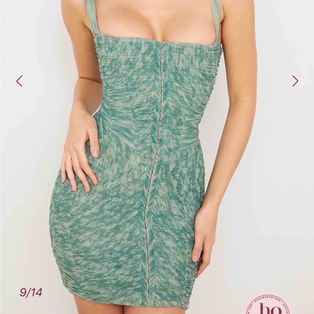 House of CB Cate ivy mini dress